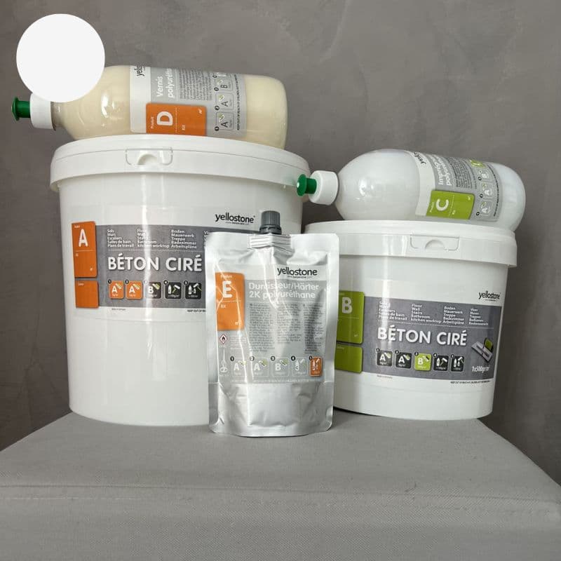 Kit béton ciré "Les Blancs"