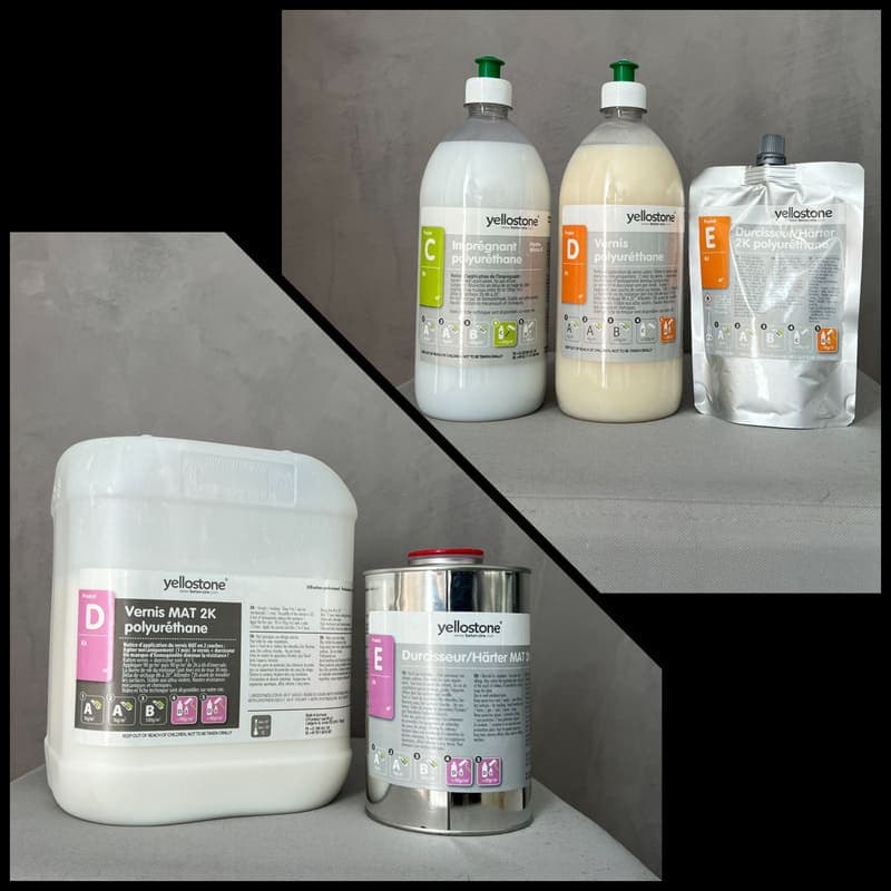 Kit de finition vernis