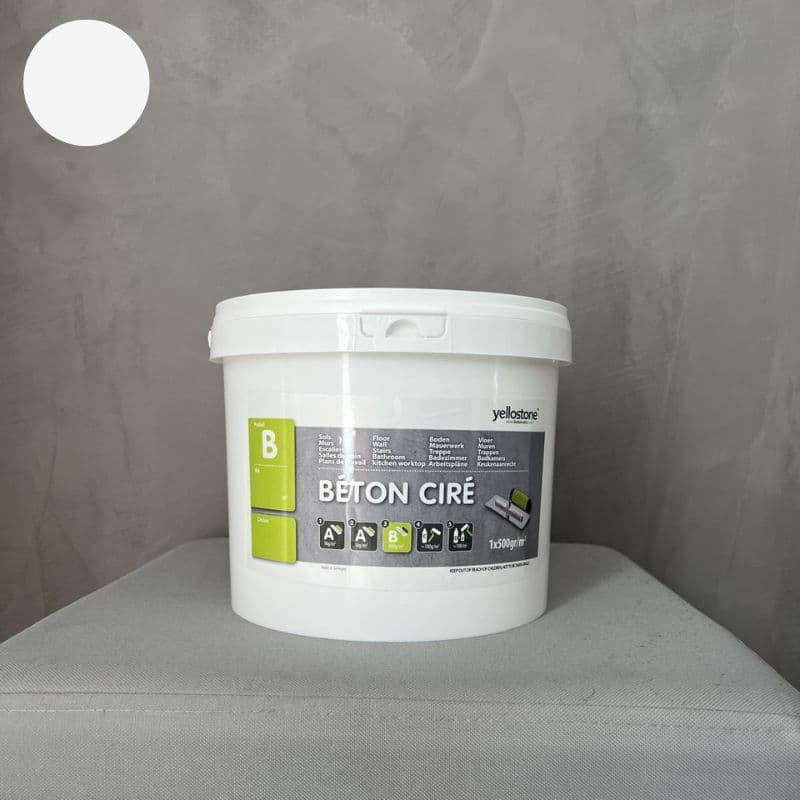 Béton Ciré "Les Blancs" - Passe B