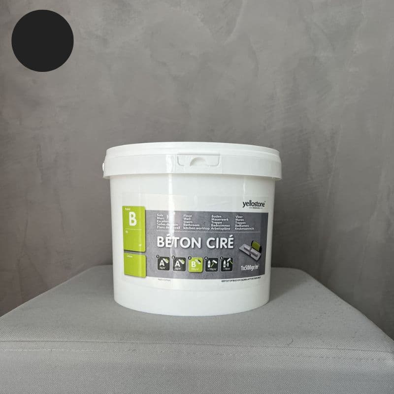 Béton Ciré "Noir" - Passe B